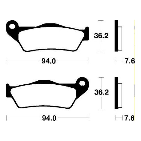 KTM SX RACING 450 (05-16) DELANTERAS BREMBO